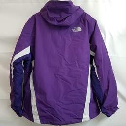 The North Face Women's Double Lined Hyvent Purple/White Winter Coat Size XL alternative image