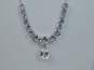 Contemporary 925 Icy Clear & Blue CZ Necklace & Rings 35.7g image number 7