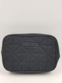 Authentic Marc Jacobs Black Quilted Cosmetic Pouch