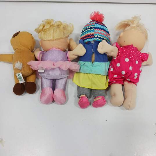 4PC Cabbage Patch Assorted Doll Bundle image number 2