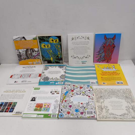 Lot of 12 Coloring Books image number 2