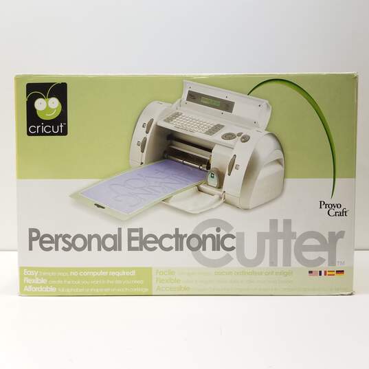 Cricut CRV001 Personal Electronic Cutter Provo Craft