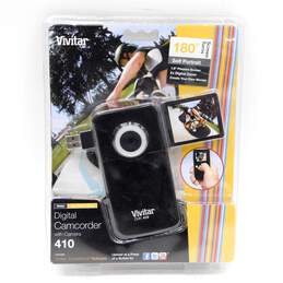 Vivitar DVR410 Black Digital Camcorder W/ Camera New/Sealed