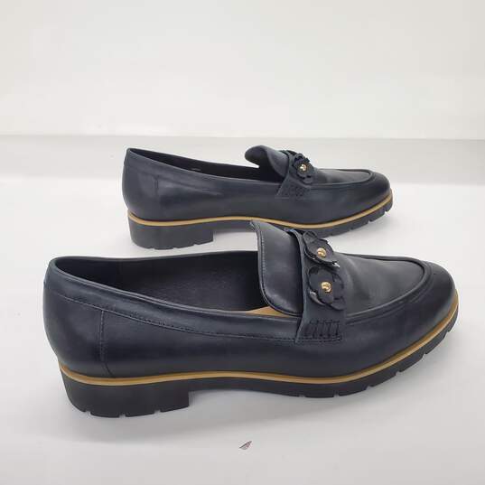 Kate Spade Women's Karisa Black Leather Loafers Size 11 image number 3