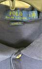 Polo Ralph Lauren Mens Blue Cotton Classic Fit Casual Polo Shirt Size Large image number 3