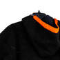 Mens Black Long Sleeve Kangaroo Pocket Pullover Hoodie Size Medium image number 4