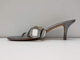 Christian Dior Grey Slip On Sandal Size 7.5 (Authenticated) alternative image