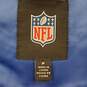 NFL LA Rams Men Blue Track Zip Jacket sz M image number 4
