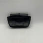 Womens Black Leather Crossbody Chain Strap Clutch Wallet With Dust Bag image number 2