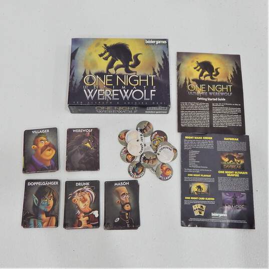 One Night Ultimate Werewolf Card Game Bezier image number 1