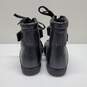 Prada Women's Black Leather High Top Trainers Size 35.5 image number 4
