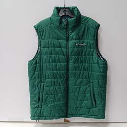Columbia Men's Green Omni-Heat Crested Butte II Vest Size L