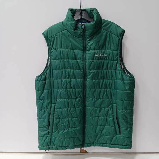 Columbia Men's Green Omni-Heat Crested Butte II Vest Size L image number 1