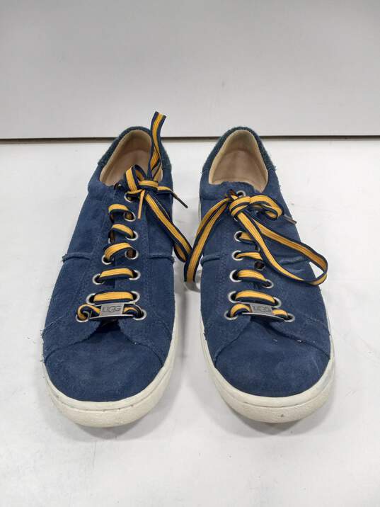 Ugg Lace Up Blue Sneakers Size 8.5 image number 1