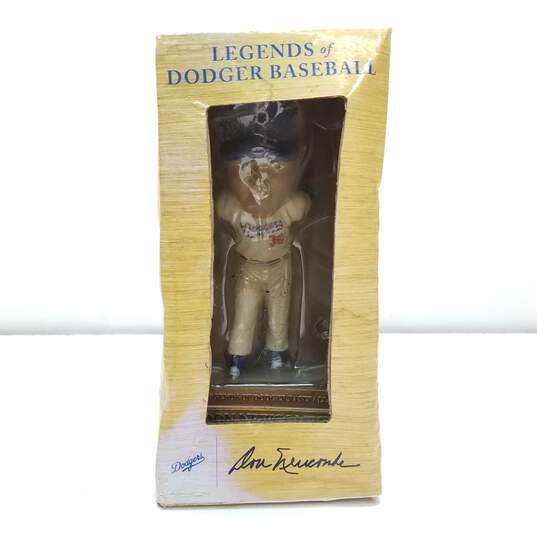 Los Angeles Dodgers MLB Don Newcombe and Dustin Mayday Bobblehead collection image number 2
