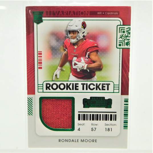 3 NFL Game Used/Game Worn Football Memorabilia Cards image number 6