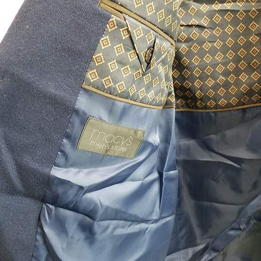 Lauren Ralph Lauren Men's Navy Cotton Suit Jacket Size 38R image number 4