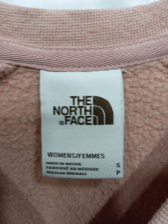Women’s The North Face Heritage Patch Crew Neck Sweatshirt Sz S image number 3