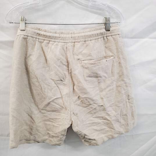 Mn SCOTCH & SODA Shorts Fave Linene Blend Drawstring Side Pockets Sz 30 image number 3