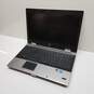 HP EliteBook 8540p 15in Laptop Intel i5 M520 CPU 4GB RAM NO HDD image number 1
