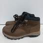 Mens Walker 21341 Brown Lace Up Round Toe Mid Top Work Boots Size 6.5 M image number 3