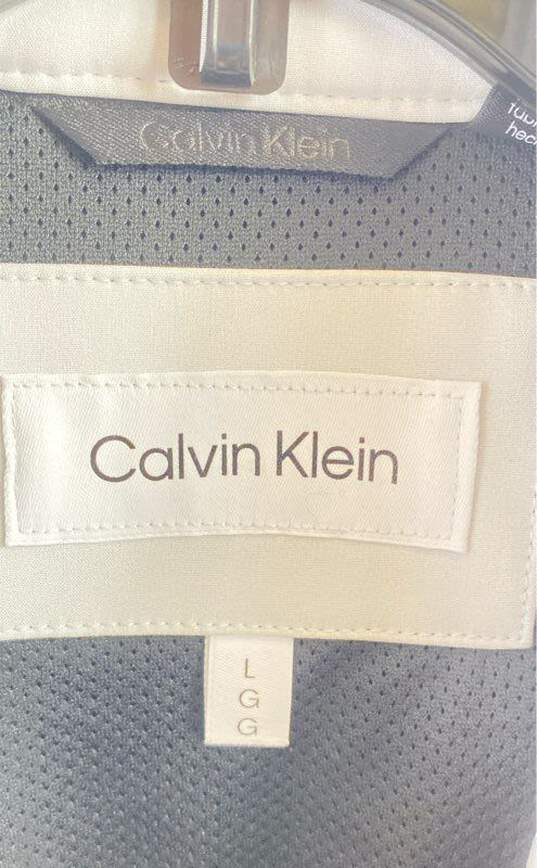 Calvin Klein Men White Softshell Jacket L image number 3