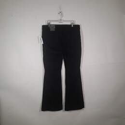 NWT Womens Premium Stretch Dark Wash Bombshell Flared Leg Jeans Size 18R alternative image