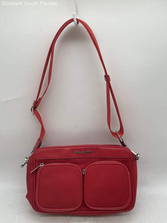 Michael Kors Womens Red Shoulder Bag image number 1