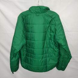 The North Face Green Full Zip Puffer Jacket Men's Size L alternative image