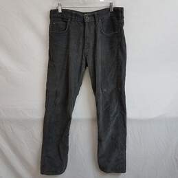 Men's Patagonia dark gray corduroy jeans  33 x 30