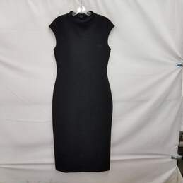Theory Black Sleeveless Dress Size Medium alternative image