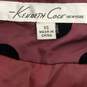 Kenneth Cole Women Burgundy Vest XS NWT image number 4