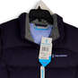 NWT Womens Blue Welt Pocket Sleeveless Full-Zip Puffer Vest Size X-Large image number 3
