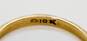 Vintage 10K Yellow Gold Child Size Rings- For Repair 1.3g image number 5