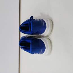 Adidas Men's Adizero Afterburner 8 Turf Blue And White Baseball Shoe Size 8.5 alternative image