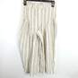 Free People Women Ivory Striped Pants XS NWT image number 2