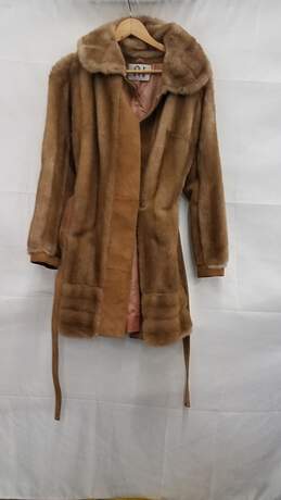 London Leathers by Lilli Ann Vintage Faux Fur & Leather Jacket