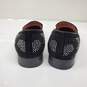 ELANROMAN Men's Crystal Embellished Black Velvet Loafers Size 13 image number 4