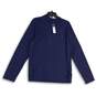 NWT Polo Ralph Lauren Mens Blue Long Sleeve Hooded Pullover T-Shirt Size Medium image number 1