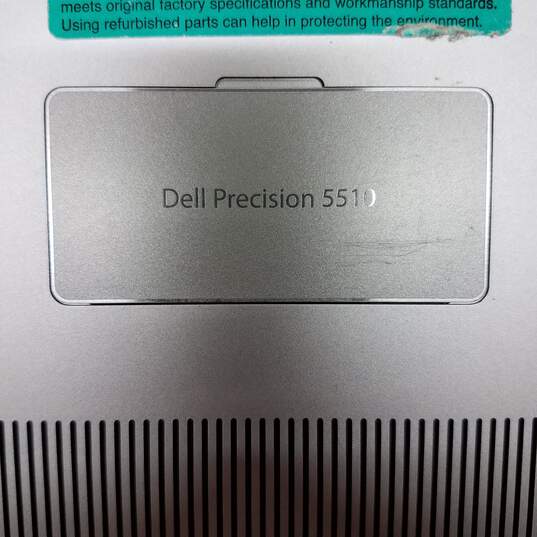 DELL Precision 5510 15in Laptop Intel i7-6820HQ CPU 32GB RAM NO HDD image number 8
