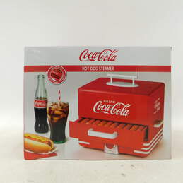 Sealed Nostalgia Coca Cola Diner Style Hot Dog Steamer & Bun Warmer