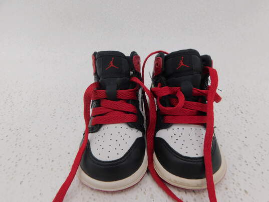 Jordan 1 Mid Infant/Toddler Shoes Size 4C image number 1