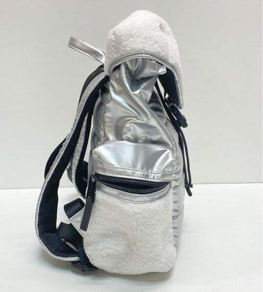 Pajar Sherpa Nylon Puffy Backpack Silver image number 6