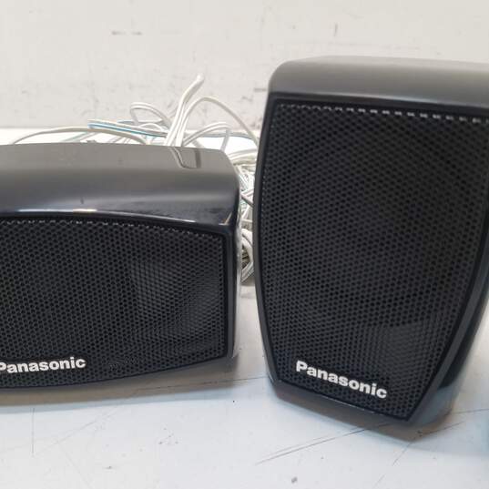 Lot of 5 Panasonic Home Theater Speakers-SOLD AS IS, UNTESTED image number 2