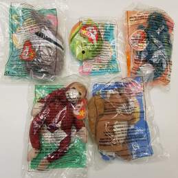 McDonald's Ty Teenie Beanie Babies Bundle Lot of 5 NIP alternative image