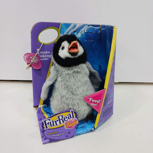 Hasbro Fur Real Friends Newborn Penguin w/Box image number 1