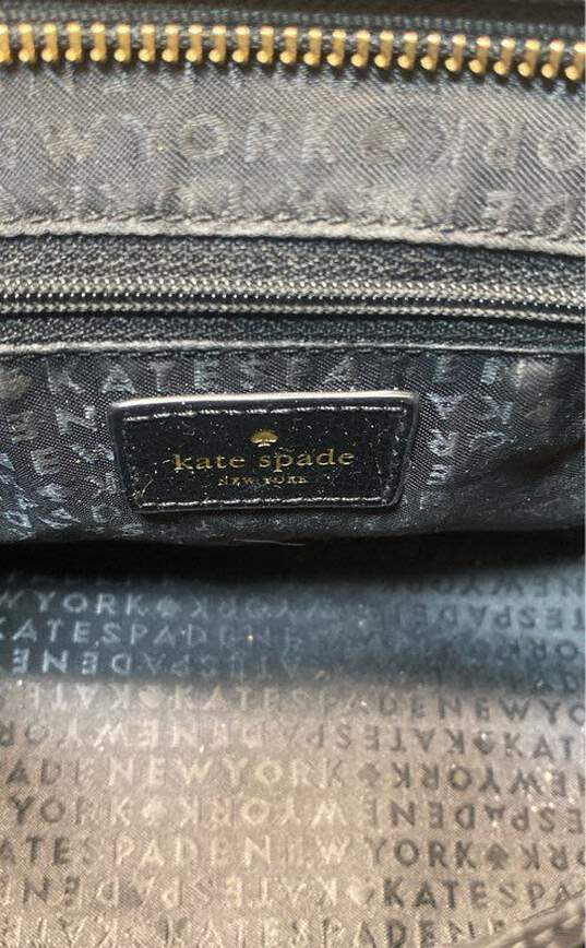Kate Spade Leather Patterson Drive Geraldine Satchel Black image number 5
