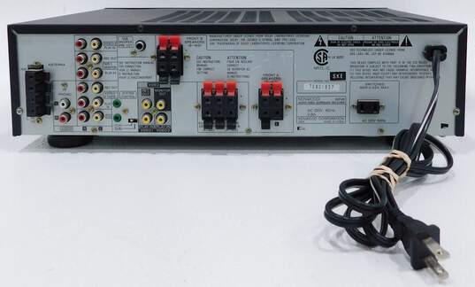 Kenwood Model 107VR Audio-Video Surround Receiver w/ Attached Power Cable image number 4
