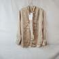 Joie Beige Satin Long Sleeve Blouse WM Size S NWT image number 1