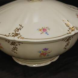 Pair of Bavaria Floral China Serving Bowls